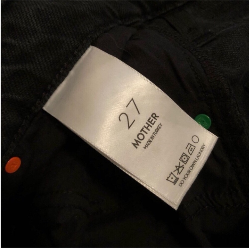 MOTHER DENIM Snacks Slung Jean Sugar Cone Sneak Late Night Lick Wide Leg Jeans - Picture 6 of 9